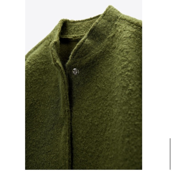 Zara Jackets & Coats Zara Textured Bomber Jacket Poshmark